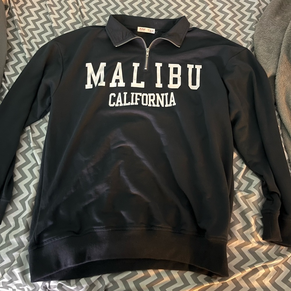 Quarter Zip, Navy Blue